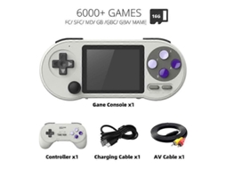 Frog Sf2000 3 Polegadas Ips Console De Jogos Portátil Mini Player Portátil Integrado 6000 Jogos Jogos Retrô Suporte Saída Av Ly Ebike