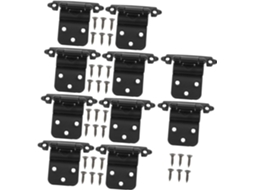 Conjunto De 10 Dobradiças Metal Com Fechamento Automático Para Móveis