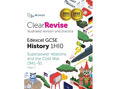 Livro ClearRevise Edexcel GCSE History 1HI0 Superpower relations and the Cold War de Pg Online (Inglês)