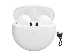 Fone De Ouvido Tws Bluetooth Bg-e02 Mini Estéreo Controle Táctil Para Esportes E Jogos Branco