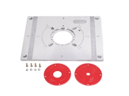 Placa De Inserção Para Mesa De Roteador De Liga De Alumínio Multifuncional Para Banco De Carpintaria Máquina De Corte Máquina De Gravura