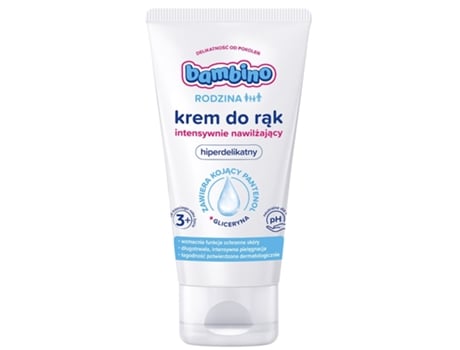 Creme De Mões Bambino Família Para Cuidados Delicados, 75ml