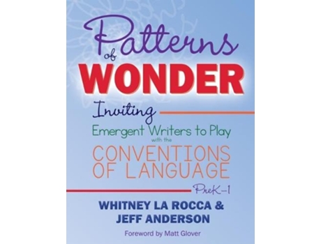 Livro patterns of wonder de whitney la rocca,jeff anderson (inglês)