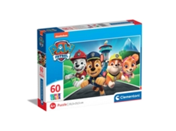 Puzzle CLEMENTONI Supercolor Paw Patrol 60 Peças Desenhos Animados