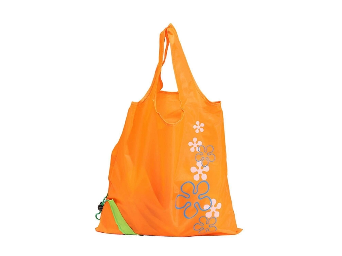 Saco de Compras Punho Robusto Boa Aderência Cartoon Design Saco de Supermercado Dobrável Animal Padrão Storag Fruta Storag GOKOCO