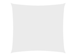 Vela Para Sol Tecido Oxford Quadrangular 3,6x3,6 m Branco MAISON EXCLUSIVE