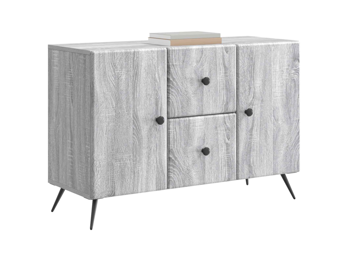 Buffet Sonoma Cinzento 89x34,5x60 Cm Derivados de Madeira MAISON EXCLUSIVE