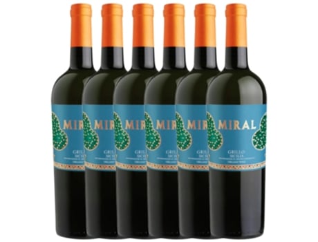 Vinho CANTINE FINA Cantine Fina Miral Grillo Sicilia (0.75 L - 6 unidades)