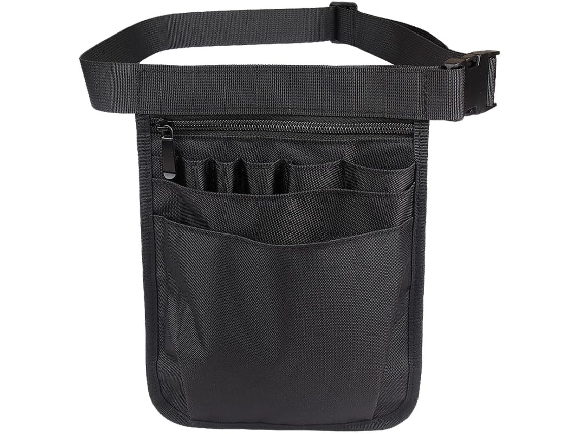 Conjunto de ferramentas (1 peça), alça de ombro feminina, saco de dormir preto masculino, cinto para terminais.