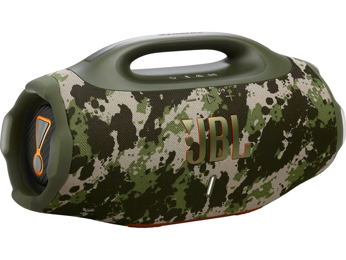 Coluna Bluetooth JBL Boombox 4  (100 W - Autonomia: 28 horas - Verde Camuflado)
