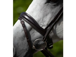 Cabresto anatómico com cabresto de equitação combinado em inglês Premier Equine Rizzo