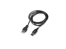 Adaptador LANBERG Lanberg Black Box Lanberg Usb-A Macho/Fêmea 2.0 Cabo 1M Ca-Usbe-15Cu-0010-Bk
