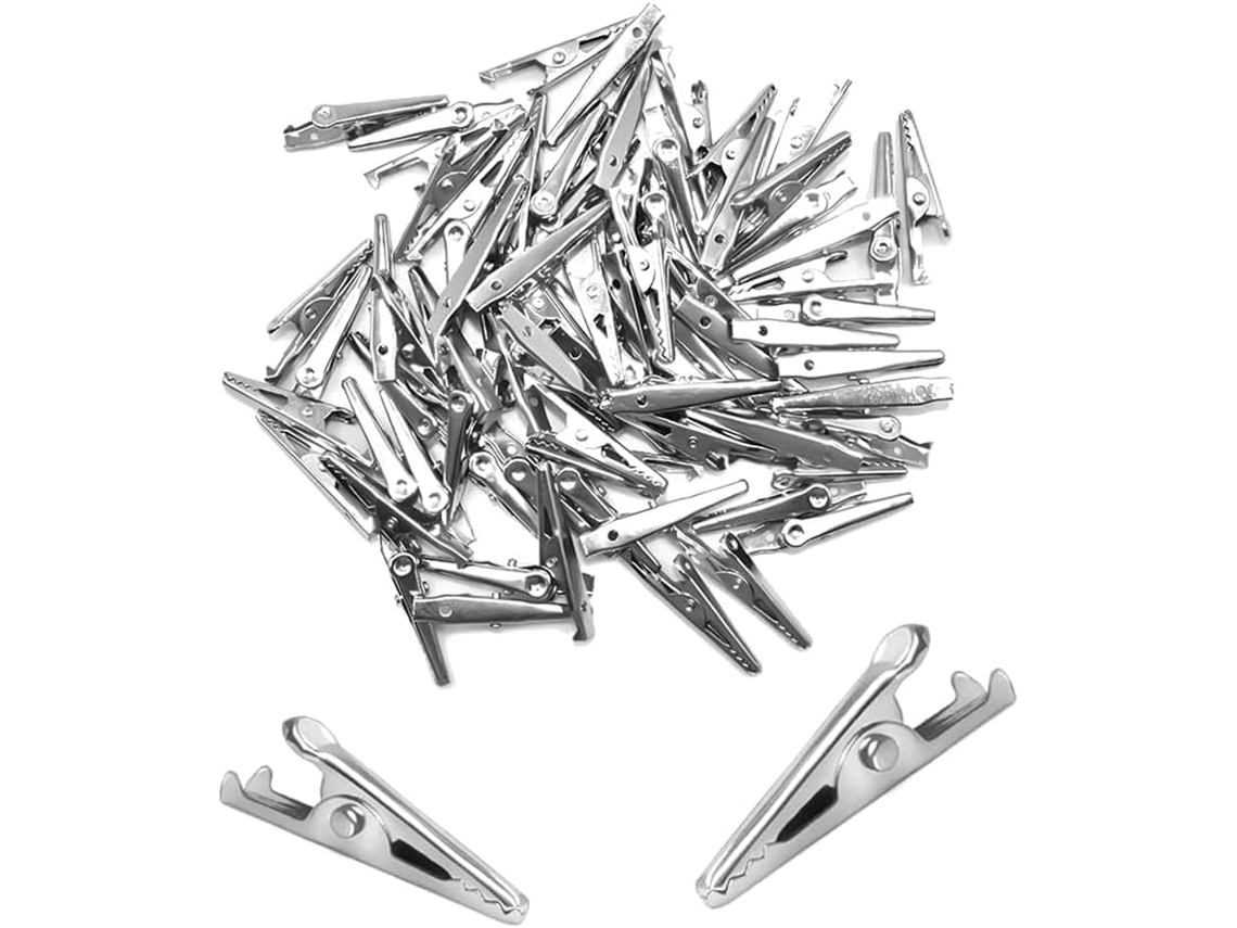 Clips de metal jacareado de alta qualidade, 35 mm, multiuso