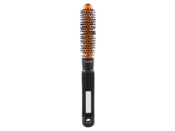 2026 pincel de Cerámica Spirales para Rulos Y Peinados Quiff Con Masaaje Cejas Y Diseño Antideslizante Tamaños 19 53mm Naranja Y Negro