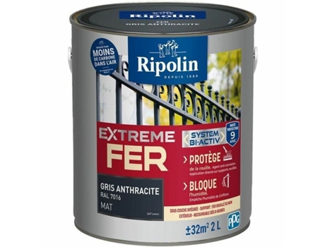 Tinta De Primário Ripolin Cinzento Mate 2 L