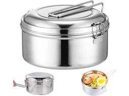 Lancheira para Alimentos, Recipientes de Armazenamento de Aço Inoxidável, Recipiente para Alimentos Bento, Lata para Bagunça SUNNY SPACES