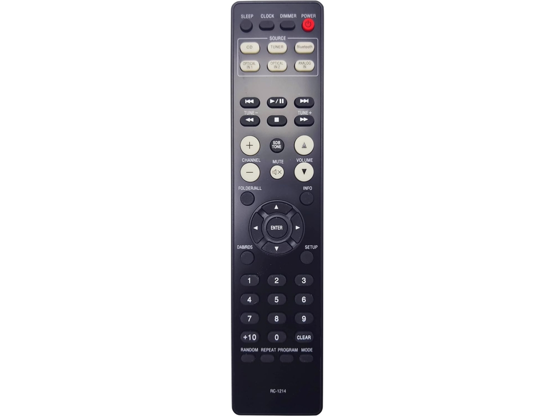 Comando À Distância Rc-1214 Para Sistema Hi-fi Denon Rcd-m41, D-m41 Hexinyigjly