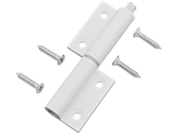 Dobradiça Decorativa De Aço E Plástico Para Caixas Ferramentas Armários, Acabamento Fosco, 71mm De Comprimento