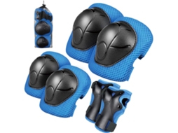 Joelheiras AQUAFORGE, suporte elástico unissex, para atividades ao ar livre, tamanho M