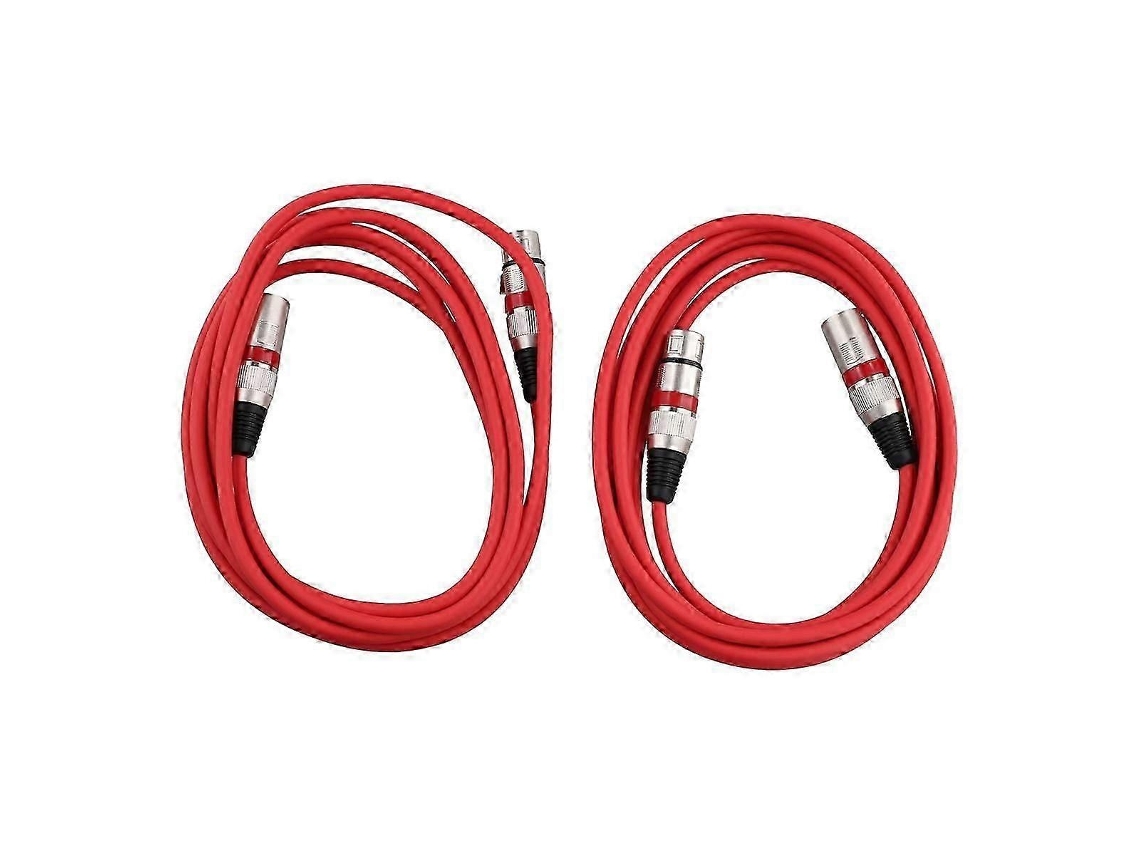 Cabo Lurelia XLR macho/fêmea balanceado, para microfones, mesa de mixagem, amplificadores e caixas de som ativas.