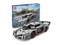 Molde King Carro Desportivo Cinzento Veneno 13110