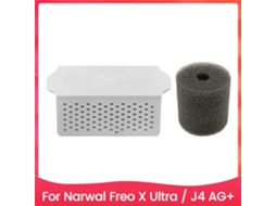 Para Aspirador De Pó Robô Narwal Freo X Ultra/j4 Com Módulo De Íons De Prata Para Esterilização Ag+, Filtro De Espuma E Reservatório De Água.