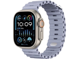 Pulseira ORYSIN Ocean Waves para Apple Watch Series 10 42mm Roxo Design Resistente e Elegante