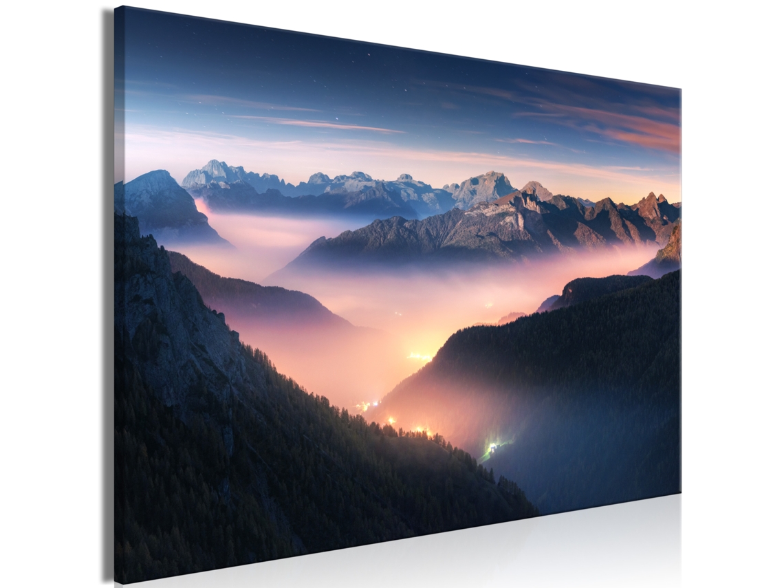 Quadro ARTGEIST Mountain Breath (1 Part) Wide - First Variant (120x80)