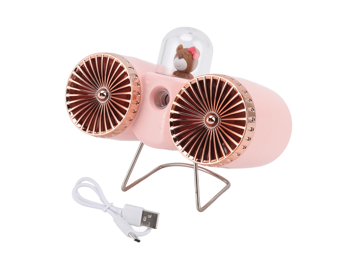 Ventilador Pendente Led 2 em 1 com Gancho e Ímã | S/MARCA