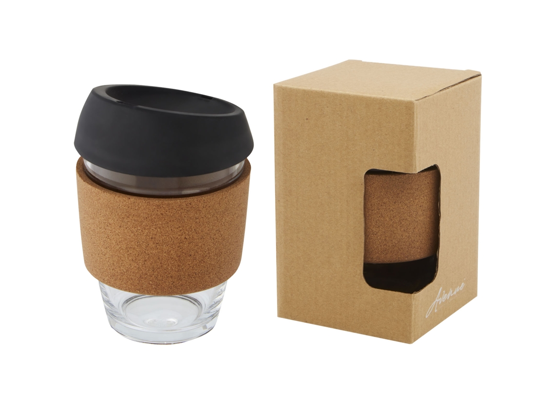 Vaso 360 Ml Vidrio Borosilicato Silicona