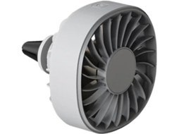 Ventilador De Painel Carro Com Duas Cabeças, Pequeno Ventilador Elétrico Usb Para Saída De Ar, Luz Colorida E Moderna
