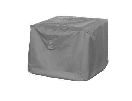 Capa Protetora para Espreguiçadeira de Jardim 85 X 85 X 80 Cm Poliéster Tecido Oxford 600D Cor: Cinza MEHR GARTEN