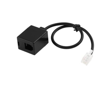 Rj9 4P4C Macho para Rj9 4P4C Fêmea Conector Telefone Adaptador Cabo Fio ALLINLESS