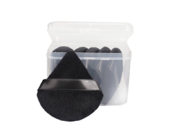 Conjunto de 6 Puffs para Pó Solto Mineral e Fundação RNEMITERY