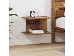 Vidaxl Mesa-de-cabeceira Madeira Antiga 40 X 30 X 25 Cm