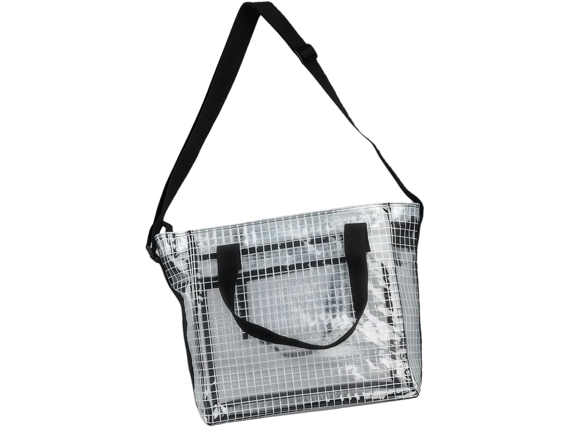 Bolsa Transversal Antiestática Transparente Em Pvc Para Ferramentas, Ideal Para Engenheiros De Salas Limpas, Com Alça
