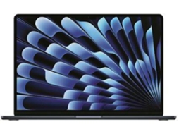 MacBook Air APPLE Medianoche (Outlet Grade A - 15'' - APPLE M3 - 10-Core - RAM: 16 GB - 256 GB SSD - 10-Core)