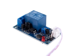 Módulo De Relé 3x Dc 12v Sensor Interruptor Fotoelétrico 50mm X 25mm Com 2 Cabos Slowmoose