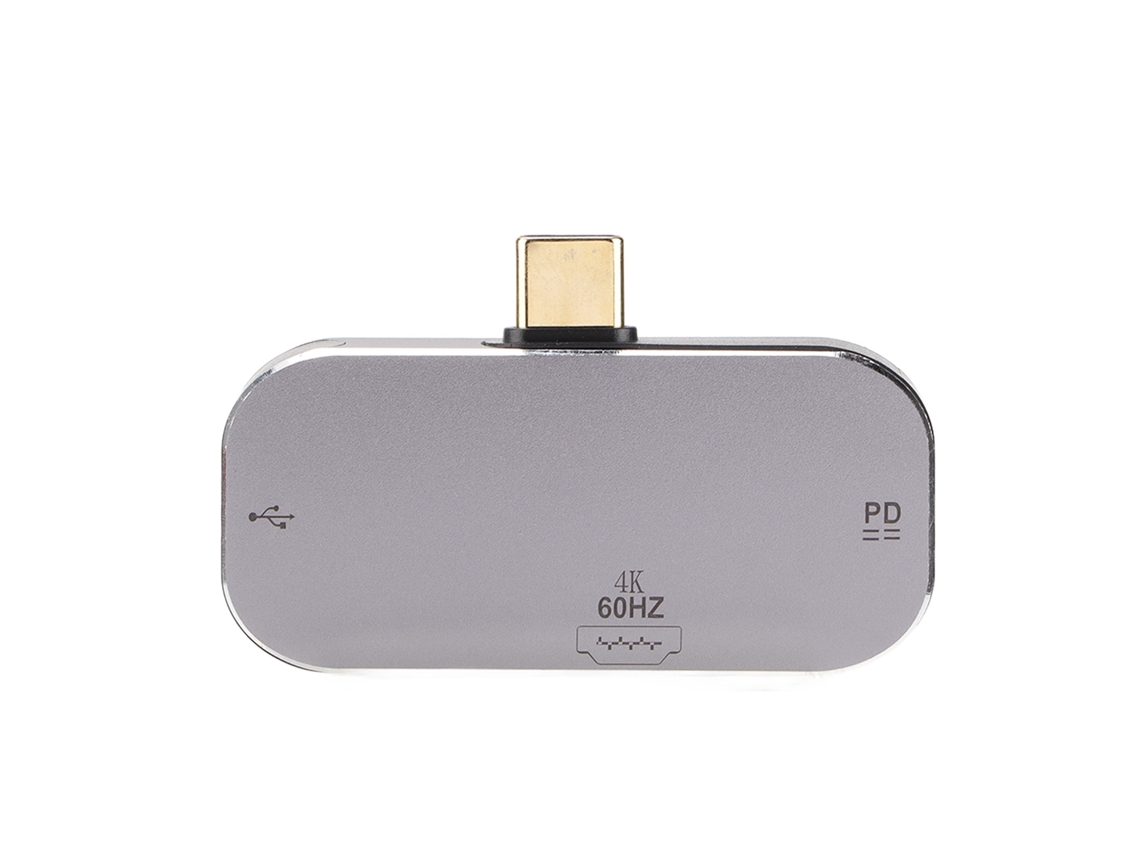 Dock Usb C 3 Em 1 Tipo Macho Para Interface Multimídia Hd A Fêmea Docking Station Windows Android Chaberlu