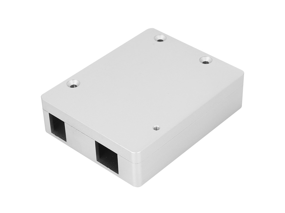 Laxiscreed Caixa De Enclosure Em Alumínio Para Development Board R3 Com Fixações Embutidas