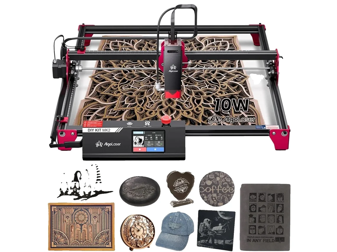 Impressora De Gravaã§ã£o A Laser, Potãªncia Ajustã¡vel, Ãrea Expansã­vel, Mk2 10w 40x43cm Oem