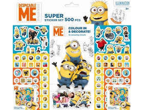 Livro Super Sticker Set 500 Pcs de Vários Autores