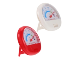 Lurelia Termómetro Analógico, 2 Unidades, Para Frigorífico E Congelador, Alta Precisão, Visor Fácil Leitura, Material Plástico