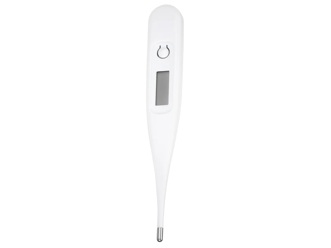 Termómetro Digital Com Ponta Rígida, Termómetro Axilar Digital Para Adultos, Termómetro Oral Para Bebés - Branco