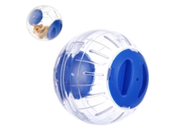 Bola de Exercício Hamster Brinquedo Treino Plástico Transparente Mini