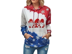 Laxiscreed Blusa Feminina De Alças Estampadas Com Letras, Decote Redondo E Mangas Longas Para Look Casual No Escritório