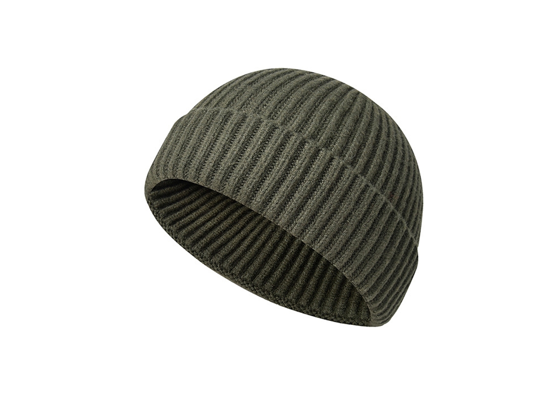 Gorro de lã grossa com aba para uso doméstico e feminino | S/BRAND