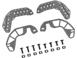 Lurelia Adaptador De Montagem Para Capacete, Nylon, Cinzento, Fixação Segura, Fixação Estável