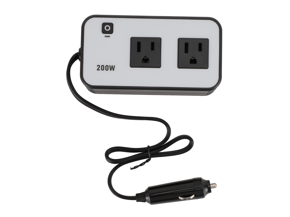Inversor Veicular 200w 12v Para Ac Com Usb C Pd 20w E Qc3.0