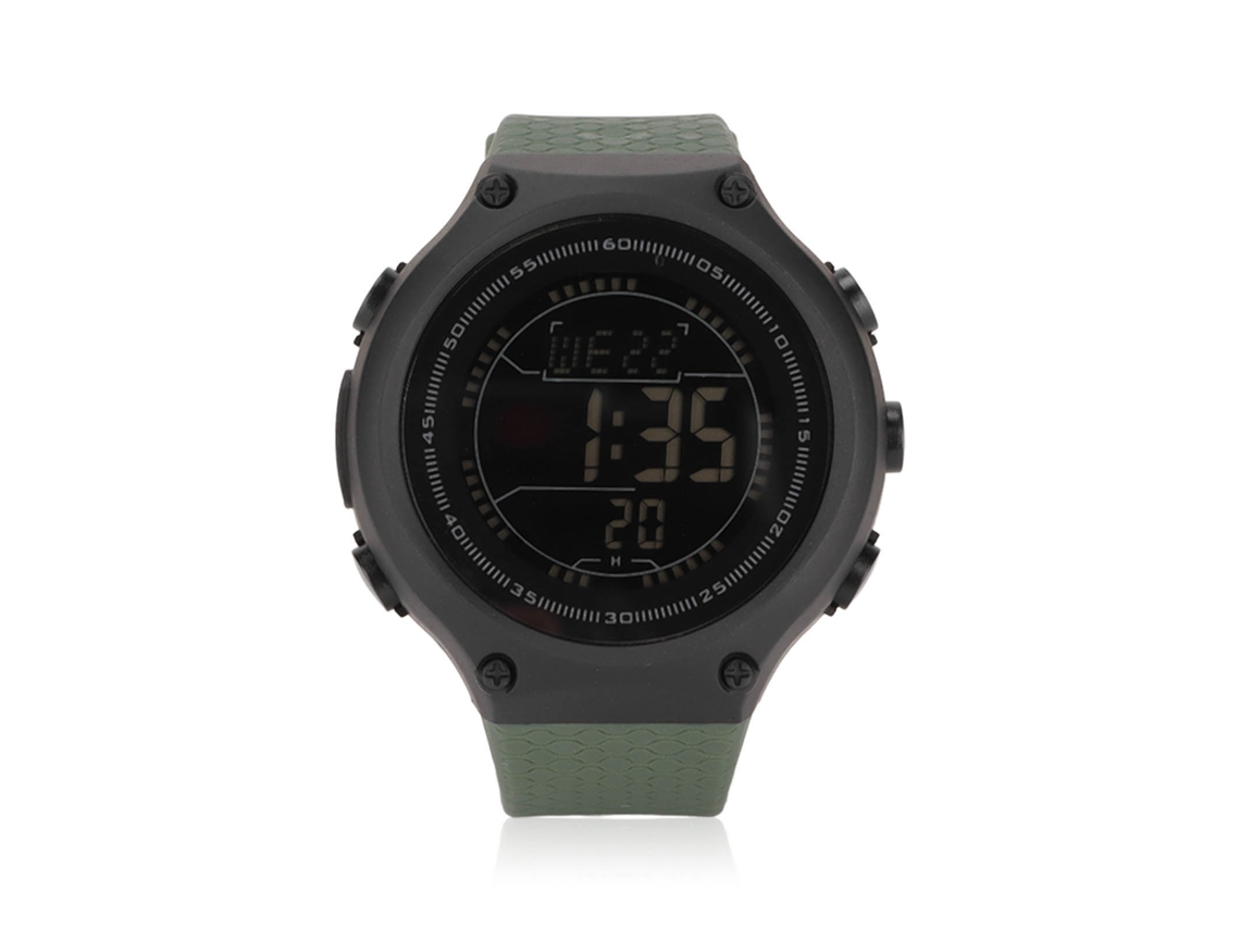 Relógio Esportivo Hz506 com display LCD, à prova d'água EOOCOO